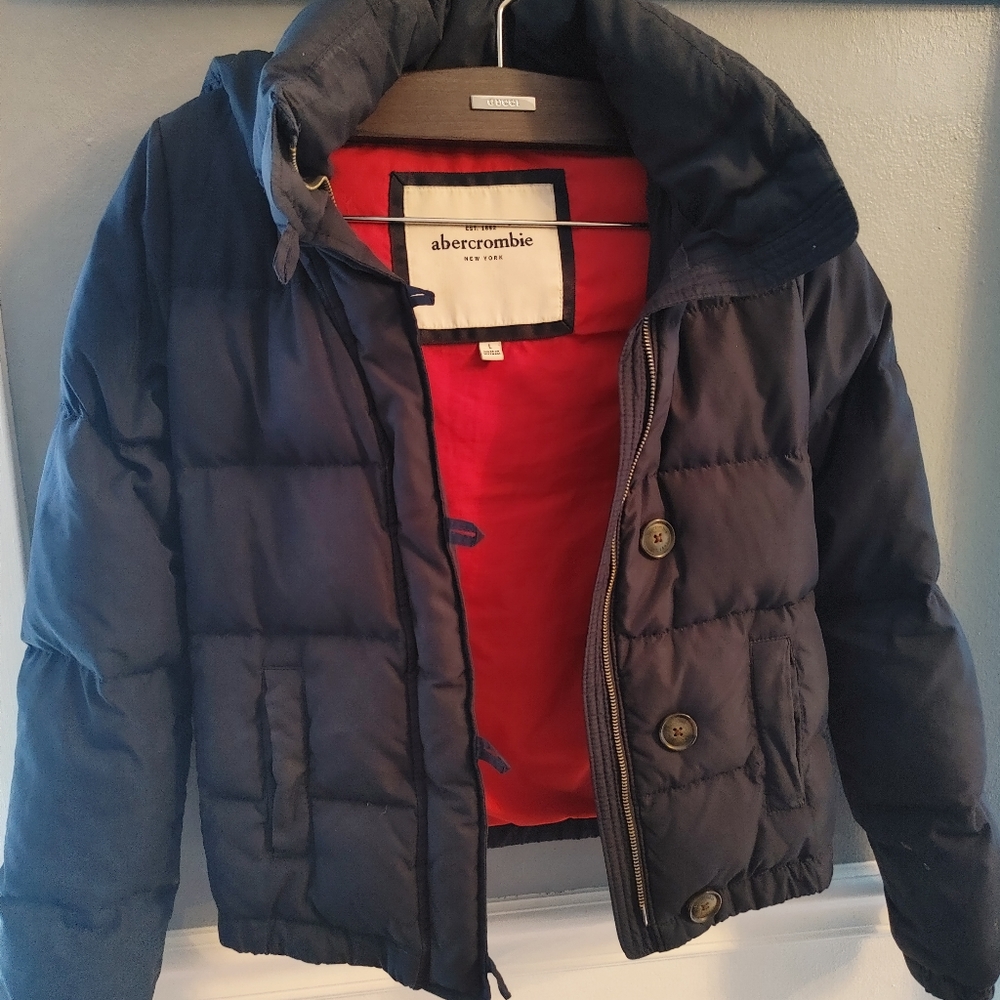 Womans winter puffer coat